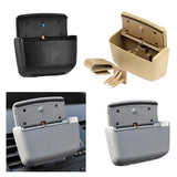 Maxbell Portable Ashtray for Car with LED Light for Outdoor Travel Home Use Black