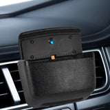 Maxbell Portable Ashtray for Car with LED Light for Outdoor Travel Home Use Black