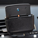 Maxbell Portable Ashtray for Car with LED Light for Outdoor Travel Home Use Black