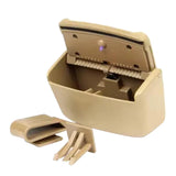 Maxbell Portable Ashtray for Car with LED Light for Outdoor Travel Home Use Beige