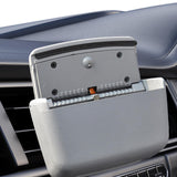 Maxbell Portable Ashtray for Car with LED Light for Outdoor Travel Home Use Gray