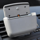 Maxbell Portable Ashtray for Car with LED Light for Outdoor Travel Home Use Gray