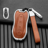 Maxbell Key Fob Cover Full Protection Key Protective for Geely Replacement Style C