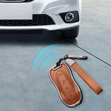 Maxbell Key Fob Cover Full Protection Key Protective for Geely Replacement Style D