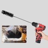Maxbell Automobile Engine Air Inlet Cleaning Brush Tool Drill Brush Attachment