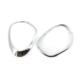 Maxbell 2x Headlight Bezel 51139801573 51139801574 for Mini Cooper R60 Countryman Argent