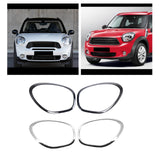 Maxbell 2x Headlight Bezel 51139801573 51139801574 for Mini Cooper R60 Countryman Argent