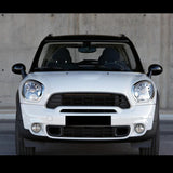 Maxbell 2x Headlight Bezel 51139801573 51139801574 for Mini Cooper R60 Countryman Argent
