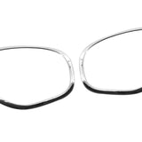 Maxbell 2x Headlight Bezel 51139801573 51139801574 for Mini Cooper R60 Countryman Argent