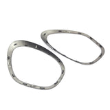Maxbell 2x Headlight Bezel 51139801573 51139801574 for Mini Cooper R60 Countryman Black