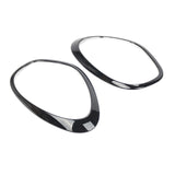 Maxbell 2x Headlight Bezel 51139801573 51139801574 for Mini Cooper R60 Countryman Black