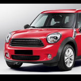 Maxbell 2x Headlight Bezel 51139801573 51139801574 for Mini Cooper R60 Countryman Black