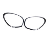 Maxbell 2x Headlight Bezel 51139801573 51139801574 for Mini Cooper R60 Countryman Black