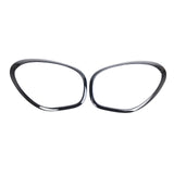 Maxbell 2x Headlight Bezel 51139801573 51139801574 for Mini Cooper R60 Countryman Black
