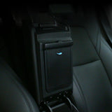 Maxbell Armrest Storage Box Magnetic Switch for Tesla Model 3 Y Professional Black