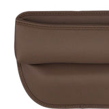 Maxbell Car Seat Gap Filler Organizer for Pens Sundries Phone Keys Wallet Cards Chestnut Brown