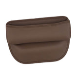 Maxbell Car Seat Gap Filler Organizer for Pens Sundries Phone Keys Wallet Cards Chestnut Brown