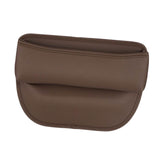 Maxbell Car Seat Gap Filler Organizer for Pens Sundries Phone Keys Wallet Cards Chestnut Brown
