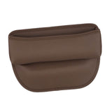 Maxbell Car Seat Gap Filler Organizer for Pens Sundries Phone Keys Wallet Cards Chestnut Brown