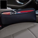 Maxbell Car Seat Gap Filler Organizer for Pens Sundries Phone Keys Wallet Cards Black