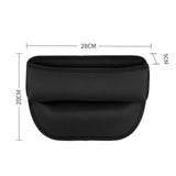 Maxbell Car Seat Gap Filler Organizer for Pens Sundries Phone Keys Wallet Cards Black