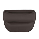 Maxbell Car Seat Gap Filler Organizer for Pens Sundries Phone Keys Wallet Cards Mocha Brown