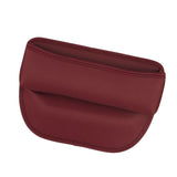 Maxbell Car Seat Gap Filler Organizer for Pens Sundries Phone Keys Wallet Cards Wine Red