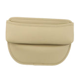 Maxbell Car Seat Gap Filler Organizer for Pens Sundries Phone Keys Wallet Cards Beige