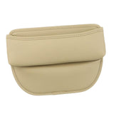 Maxbell Car Seat Gap Filler Organizer for Pens Sundries Phone Keys Wallet Cards Beige