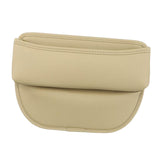 Maxbell Car Seat Gap Filler Organizer for Pens Sundries Phone Keys Wallet Cards Beige