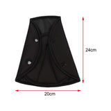 Maxbell Car Child Seatbelt Adjusters for Shoulder Neck for Adult Child Protector Pad Black