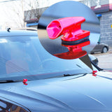 Maxbell 2Pcs Car Deer Whistles Avoids Collisions for Vehicles Motorcycle Truck Red
