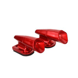 Maxbell 2Pcs Car Deer Whistles Avoids Collisions for Vehicles Motorcycle Truck Red