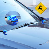 Maxbell 2Pcs Car Deer Whistles Avoids Collisions for Vehicles Motorcycle Truck Blue
