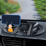 Maxbell Dashboard Pad Wear Resistant Automotive Interior for Phones Keys Perfume