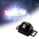 Maxbell Universal 12-24V Reverse Light Waterproof Super Bright for SUV Car Black Flash