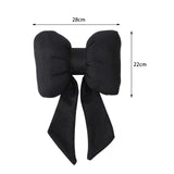 Maxbell Cute Bow Car Neck Pillow Bow Knot Pillow for Travel Car Driving Home