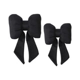 Maxbell Cute Bow Car Neck Pillow Bow Knot Pillow for Travel Car Driving Home
