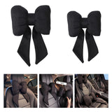 Maxbell Cute Bow Car Neck Pillow Bow Knot Pillow for Travel Car Driving Home