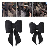 Maxbell Cute Bow Car Neck Pillow Bow Knot Pillow for Travel Car Driving Home