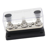 Maxbell Power Distribution Block Accessory Replacement Professional for RV Boat Black