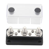 Maxbell Power Distribution Block Accessory Replacement Professional for RV Boat Black