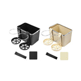 Maxbell Car Armrest Storage box Drink Water Cup Holder for Caravans Black
