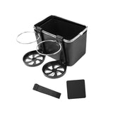 Maxbell Car Armrest Storage box Drink Water Cup Holder for Caravans Black