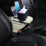 Maxbell Car Armrest Storage box Drink Water Cup Holder for Caravans Black