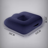 Maxbell Car Booster Seat Cushion Portable Anti Slip Breathable Mesh Blue Style C