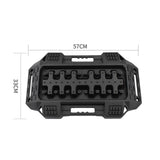Maxbell Auto Car Recovery Traction Boards Car Snow Traction Board for Truck SUV Black