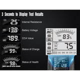 Maxbell Truck Car Battery Tester Voltmeter 12V 24V for Motorcycle ATV SUV Boat Yacht