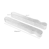 Maxbell 2Pieces Simple Stylish Stop Things Dropping Car Seat Gap Filler for Car Red