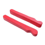 Maxbell 2Pieces Simple Stylish Stop Things Dropping Car Seat Gap Filler for Car Red